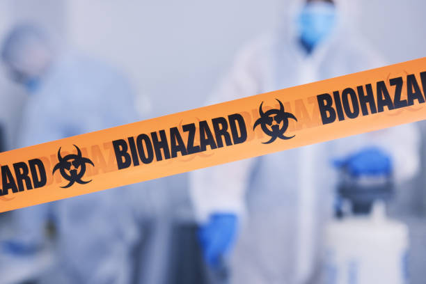 Professional Biohazard Cleanup technician working in Genoa, NE